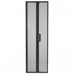 NetShelter SV 42U 800mm Wide Perforated Split Rear Doors - 42U Wide External - Black