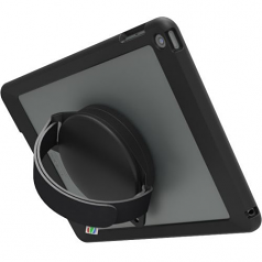 THE GRIP & DOCK TABLET STAND CAN BE BOLTED DOWN OR ADHERED TO THE COUNTER ENSURI