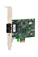 PCI EXPRESS SECURE FAST ETHERNET FIBER ADAPTER CARD; MT CONNECTOR; STANDARD BRAC