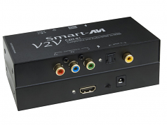 COMPONENT VIDEO & SPDIF AUDIO TO HDMI CONVERTER