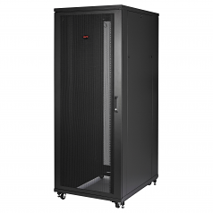 NetShelter SV 48U 800mm Wide x 1200mm Deep Enclosure with Sides Black - 19 inch 48U Wide - Black