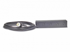 Basic Rack PDU - Power distribution strip (rack-mountable) - AC 120/208 V - input: NEMA L14-30 - output connectors: 4 (NEMA L5-30) - 2U - 28 ft cord - black - for P/N: SMTL1000RMI2UC SMX1000C SMX1500RM2UC SMX1500RM2UCNC SMX750C SMX750CNC