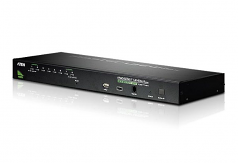 8-Port PS/2 USB KVM Switch - 8 x 1 - 8 x SPHD-15 Keyboard/Mouse/Video - 1U - Rack-mountable