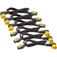 POWER CORD KIT (6 EA)  LOCKING C13 TO C14 (90 DEGREE)  1.8M