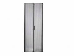 NETSHELTER SX 42U 600MM WIDE PERFORATED SPLIT DOORS BLACK