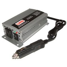 150 WATT MODIFIED SINE WAVE INVERTER WITH SOFT START. PLUGS INTO CIGARETTE LIGHT