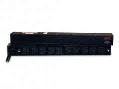 Basic Rack-Mount PDU - Power distribution strip ( rack-mountable ) - AC 100/120 V - input: NEMA L5-30 - output connectors: 10 ( NEMA 5-20 ) - 19 inch - 12 ft - black - for P/N: AR3100