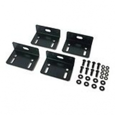 Rack bolt down kit - black - for NetShelter EP; NetShelter ES; NetShelter SX; Netshelter VX; NetShelter WX