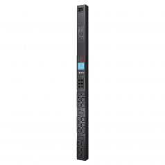 Metered Rack PDU - Power distribution strip ( rack-mountable ) - AC 200/208/230 V - RS-232 - input: IEC 60320 C20 - output connectors: 20 - black - for P/N: AR3100 AR3150 SMX3000RMHV2UNC