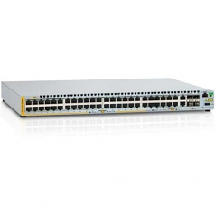 Telesis AT-x310-50FP Layer 3 Switch - 48 Ports - Manageable - 48 x POE+ - 2 x RJ-45 - Stack Port - 2 x Expansion Slots - 10/100/1000Base-T 1000Base-X - Rack-mountable