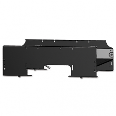 Cable Trough - Cable Manager - Black