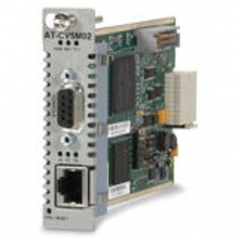 MEDIA CONVERTER - PLUG-IN CARD - ETHERNET; FAST ETHERNET; RS-232