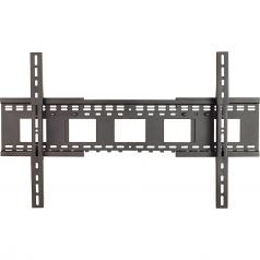 Wall Mount for Flat Panel Display - 32 inch to 80 inch Screen Support - 280 lb Load Capacity - Steel - Matte Black