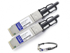 1m Brocade Compatible QSFP+ DAC - Twinaxial cable - QSFP+ - QSFP+ - 3.3 ft - for Brocade ICX 6610-24 6610-48 6650-32 6650-40 6650-48 6650-56 6650-80