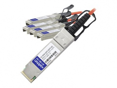 1M FORTINET FG-TRAN-QSFP-4XSFP COMPAT DAC TAA 40GBASE AOC 1M