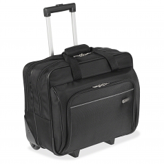 16 inch Metro Roller Notebook Bag - 16 inch Screen Support - Polyester - Black