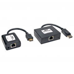 DISPLAY PORT TO HDMI CAT5/CAT6 EXTENDER/TRANSMITTER/RECEIVER TAA