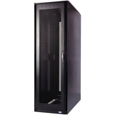 S-Series Rack: 42U 24 inch W 42 inch D Without Panels - 42U Wide - Black