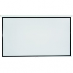 Projection screen - wall mountable - 100 inch (100 in) - 16:9 - Matt White - for ViewSonic LS600 LS750 LS831 LS850 LS860 M1 M2 PG707 PX701 PX703 PX727 X10 X100