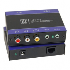 VIDEO/AUDIO/IR CAT5 POINT TO POINT EXTEN