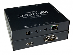 HDX-ULTRA: HDMI IR AND RS-232 EXTENDER OVER A SINGLE CAT5 UTP CABLE. INCLUDES: