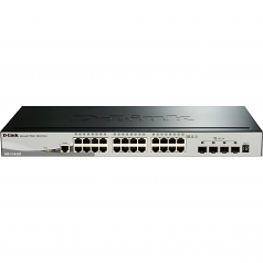 SmartPro - Switch - L3 - managed - 24 x 10/100/1000 (PoE+) + 4 x 10 Gigabit SFP+ - desktop rack-mountable - PoE+ (370 W)