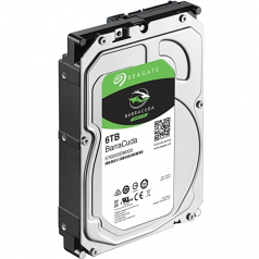 Barracuda - Hard drive - 6 TB - internal - 3.5 inch - SATA 6Gb/s - buffer: 256 MB