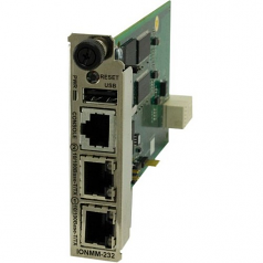 ION Management Module - Network management device - 100Mb LAN RS-232 - plug-in module