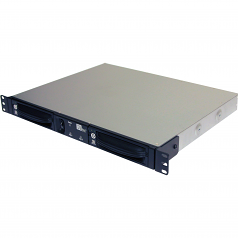 RAX RAX211-XJ Drive Enclosure - 1U Rack-mountable - 2 x HDD Supported - 6Gb/s SAS Serial ATA/600 Controller - JBOD - 2 x Total Bay - 2 x 3.5 inch Bay - Mini-SAS - Yes