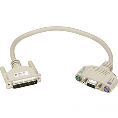 KVM USER CABLE - KEYBOARD/MONITOR/MOUSE CABLE WITH AUDIO PS PS/2 STANDARD 10-