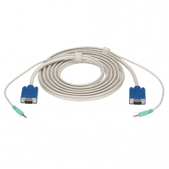 PREMIUM VGA CABLE WITH AUDIO - 50-FT. (15.2-M)