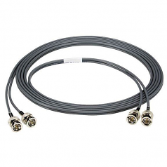 Box High-Speed Coax Cable - BNC Male Network - BNC Male Network - 50ft - Gray