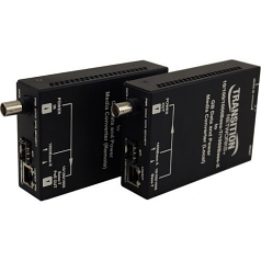 ETHERNET OVER COAX GB RJ45/SFP-TO-BNC POE+ LOCAL UNIT