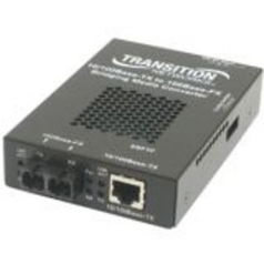 Stand-Alone 10/100 Bridging - Fiber media converter - Ethernet Fast Ethernet - 10Base-T 100Base-FX 100Base-TX - RJ-45 / SC single-mode - up to 12.4 miles - 1310 nm