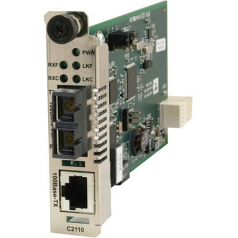 Networks Fast Ethernet Media Converter - 1 x Network (RJ-45) - 1 x SC Ports - 10/100Base-TX 100Base-FX - Internal