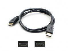 5 pack of 4.57m (15.00ft) HDMI 1.3 Male to Male Black Cable - 100% compatible with select devices.