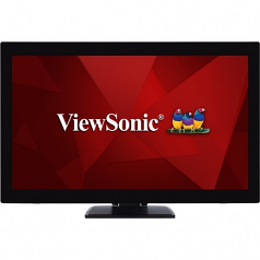 LED monitor - 27 inch - touchscreen - 1920 x 1080 Full HD (1080p) @ 60 Hz - MVA - 230 cd/m2 - 3000:1 - 12 ms - HDMI VGA DisplayPort - speakers