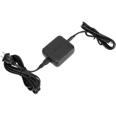 Power adapter - AC - 65 Watt - output connectors: 2 - black