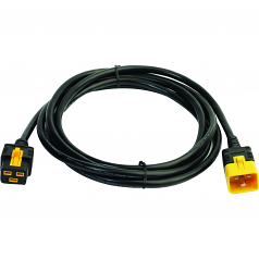 Power Interconnect Cord - 16 A Current Rating - Black