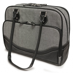 CLASSIC HERRINGBONE LAPTOP TOTE SMALL FITS LAPTOPS UP TO 14.1IN