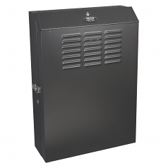 5U Wallmount Low Profile Rack Enclosure Vertical 36 inch Mount Depth - Rack - black - 5U - 19 inch