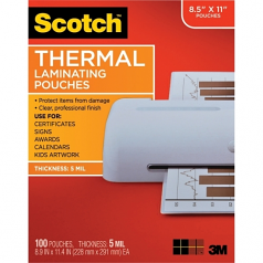 THERMAL POUCHES 8.9 IN X 11.4 IN