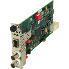 C6210 Series DS3-T3/E3 Coax to Fiber Network Interface Device - Short-haul modem - SC single mode / BNC - up to 12.4 miles - T-3/E-3 - 1310 nm