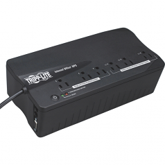 UPS 350VA 180W Desktop Battery Back Up Compact 120V DB9 RJ11 PC - UPS - AC 120 V - 180 Watt - 350 VA 4.5 Ah - output connectors: 6 - stealth black