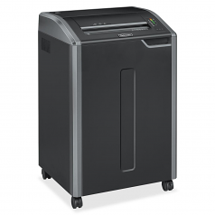 Powershred 485I Strip-Cut Shredder - Continuously shreds 38 sheets of paper per pass into 37 (7/32 Security Level P-2) strip-cut particles for basic security