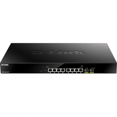 DMS-1100 SERIES SMART MANAGED 10-PORT MULTI-GIGABIT POE SWITCH INCLUDING 2 10-GI