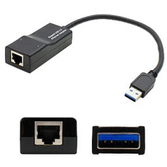 5 pack of USB 3.0 Male to RJ-45 Female Black Adapter - Reliable accessories for a wide range of everyday devices