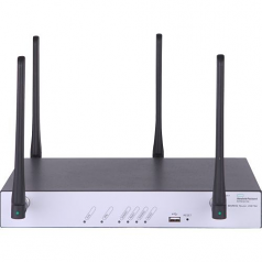 FlexNetwork MSR954 - Wireless router - WWAN - 4-port switch - GigE - 802.11b/g/n - 2.4 GHz - rack-mountable -