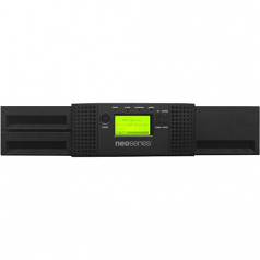 Tandberg NEOs T24 - Tape library - 144 TB / 360 TB - slots: 24 - LTO Ultrium (6 TB / 15 TB) x 1 - Ultrium 7 - max drives: 2 - SAS-2 - rack-mountable - 2U - barcode reader with 1 mail slot