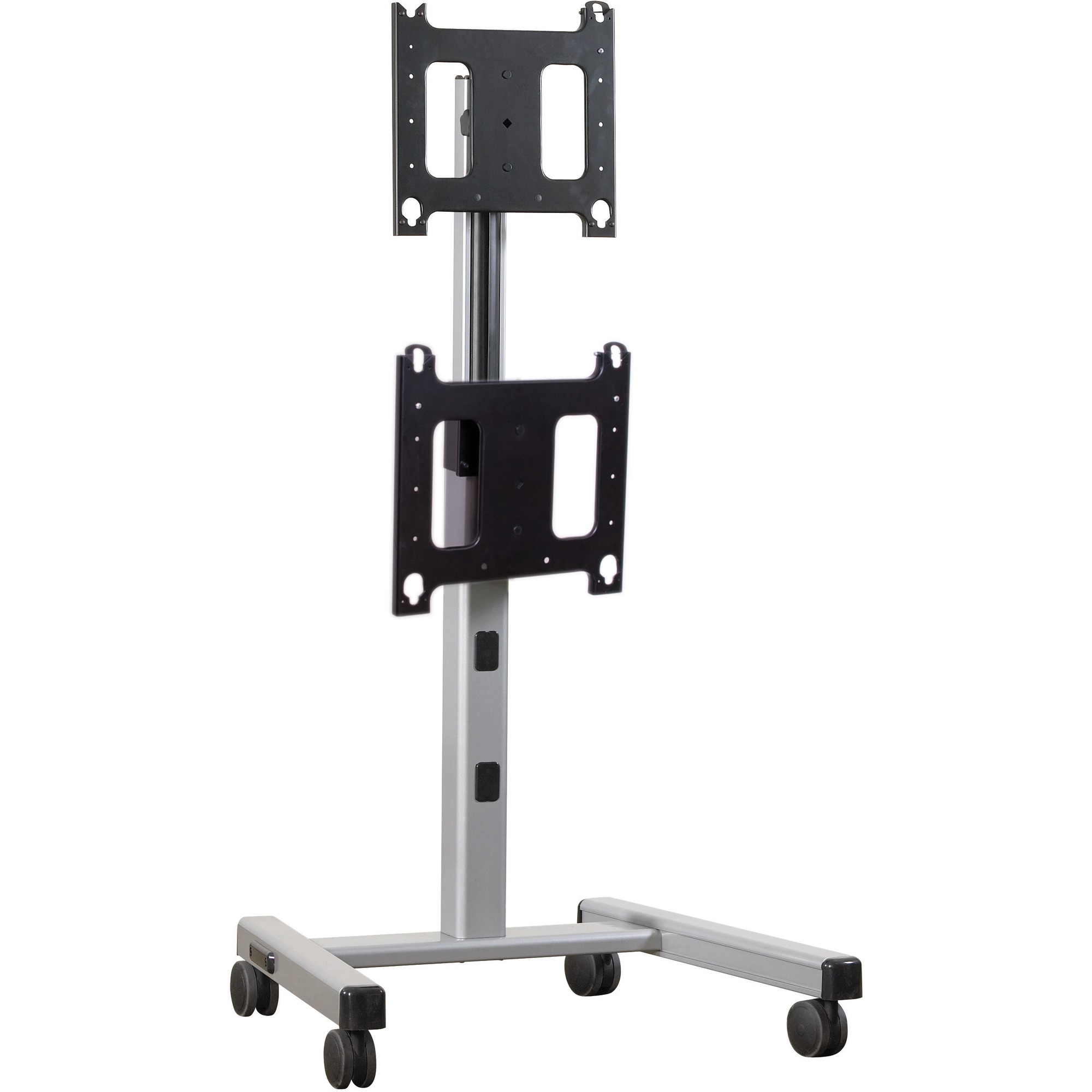 DUAL DISPLAY MOUNTING ACCESSORY FOR CARTS AND STANDS